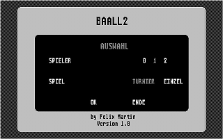 Baall II atari screenshot